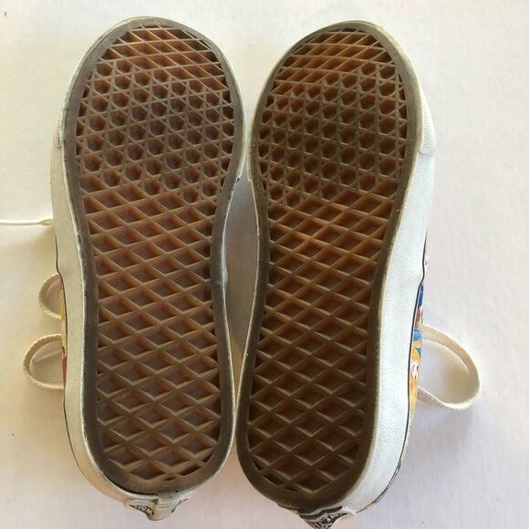 VANS DISNEY Princess Lace Up Sneakers Size 6.5 - Picture 5 of 8